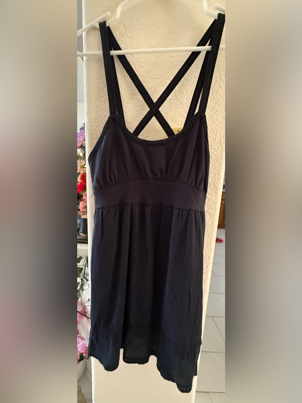 Dream Out Loud  by Selena Gomez: Junior’s (Medium) Black Cross-Back Sundress